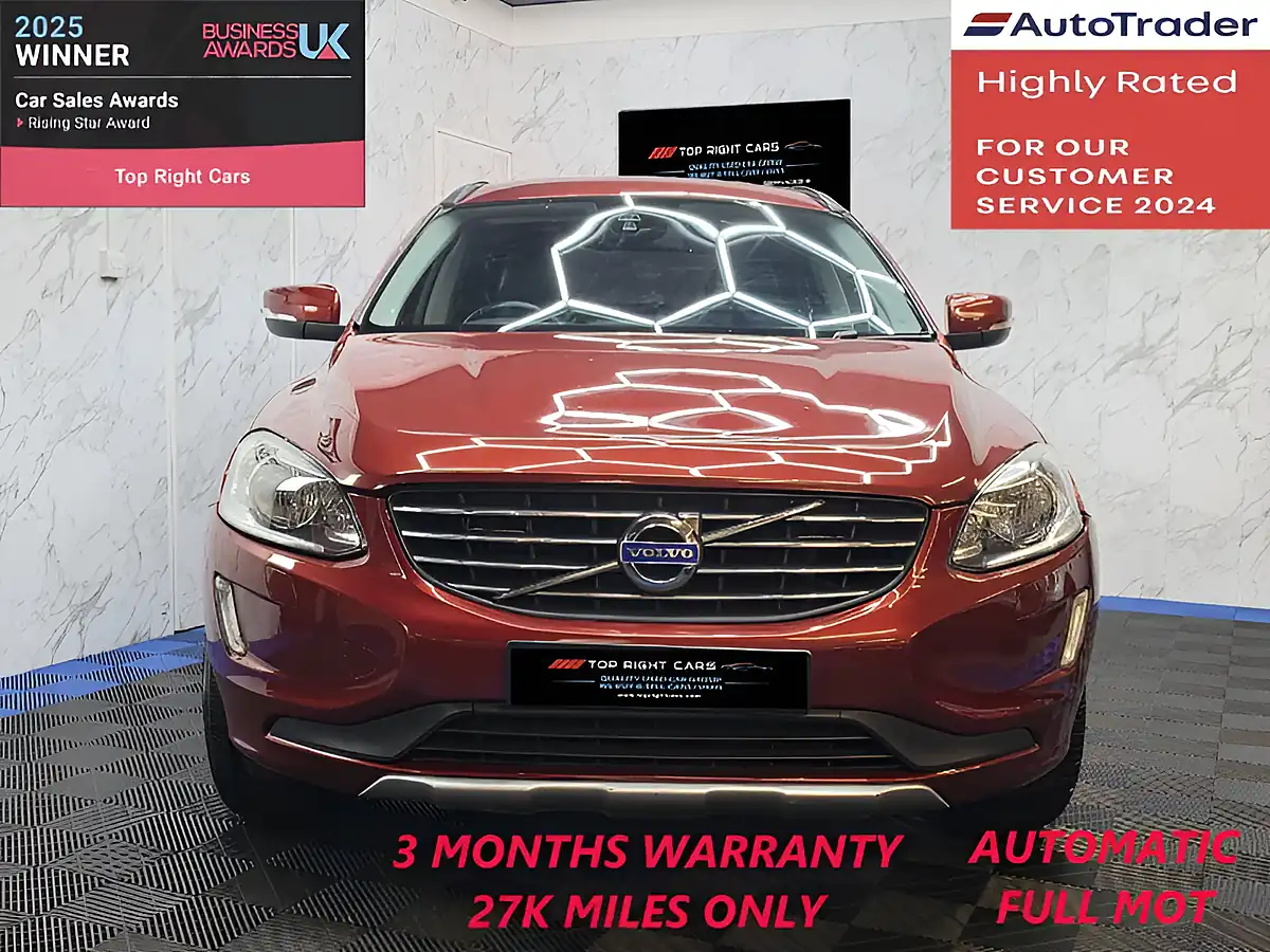 Used 2017 Volvo XC60 Se Nav Flamenco Red - Interior and Exterior details 2