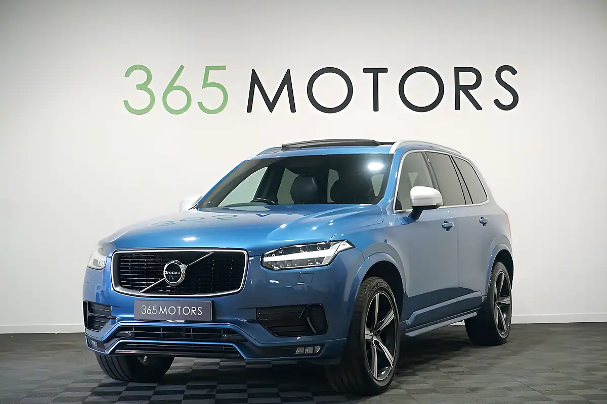 Used 2017 Volvo XC90 R-Design Pro Bursting Blue - Front View