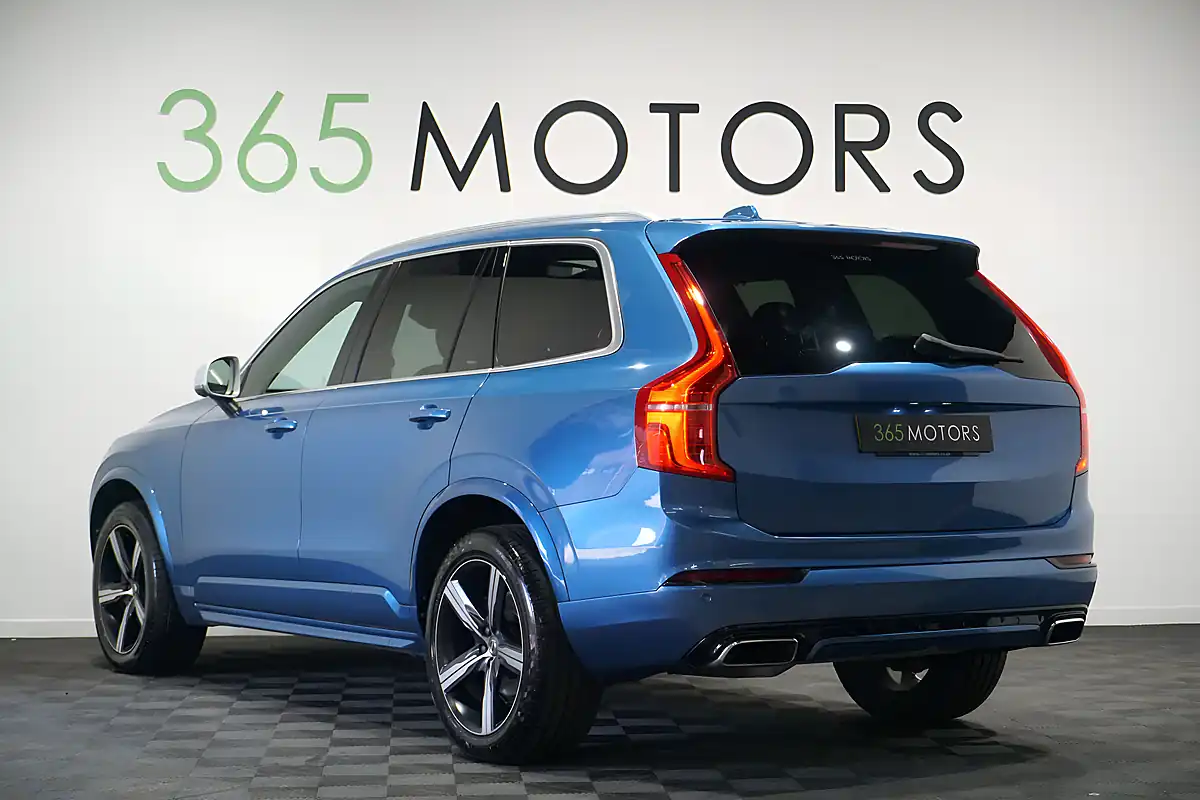 Used 2017 Volvo XC90 R-Design Pro Bursting Blue - Interior and Exterior details 2