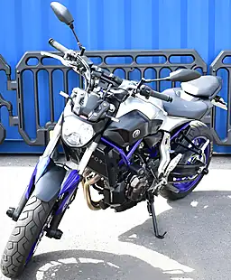 Used 2017 Yamaha MT-07 Silver - Interior and Exterior details 4