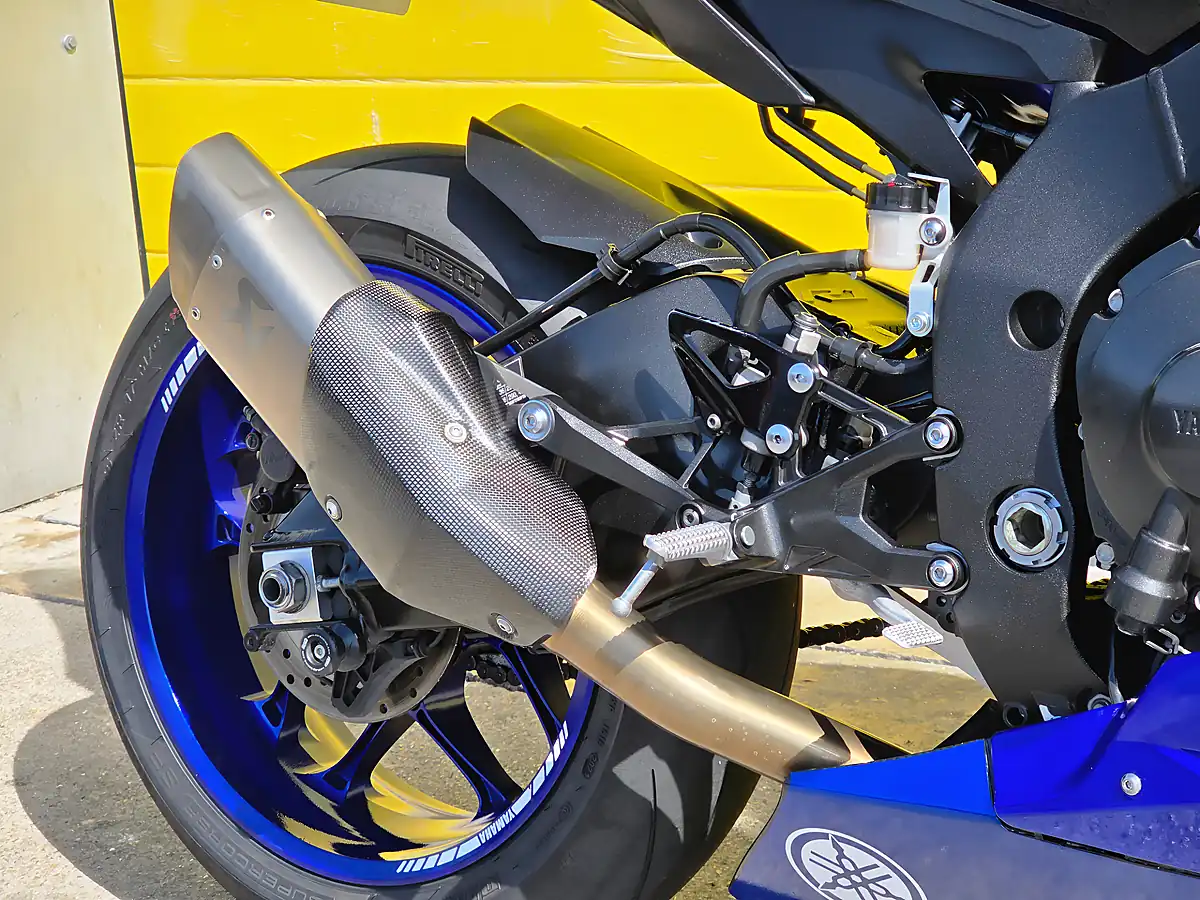 Used 2017 Yamaha R1 Gytr Rossi Replica Blue - Interior and Exterior details 12