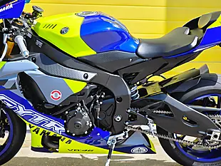 Used 2017 Yamaha R1 Gytr Rossi Replica Blue - Interior and Exterior details 16