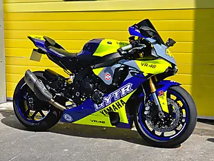 Used 2017 Yamaha R1 Gytr Rossi Replica Blue - Interior and Exterior details 3