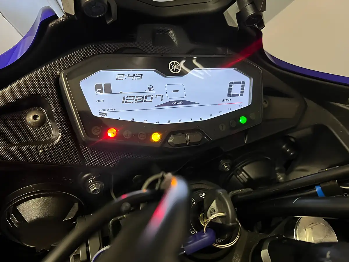Used 2017 Yamaha Tracer 700 Blue - Interior and Exterior details 6