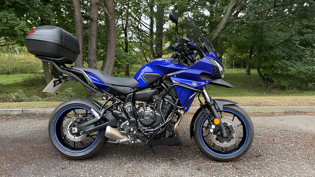 Used 2017 Yamaha Tracer Blue - Front View