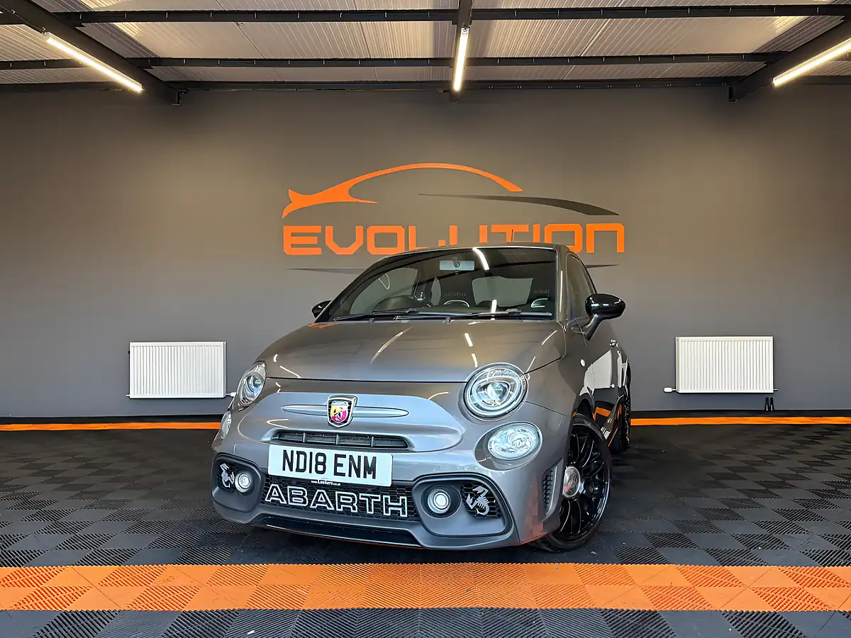 Used 2018 Abarth 595 145 Grey - Front View