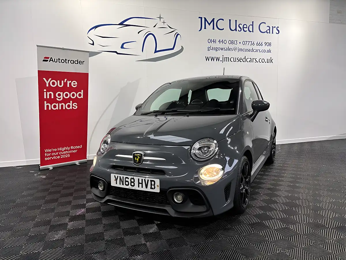 Used 2018 Abarth 595 70th Circuit Grey - Front View