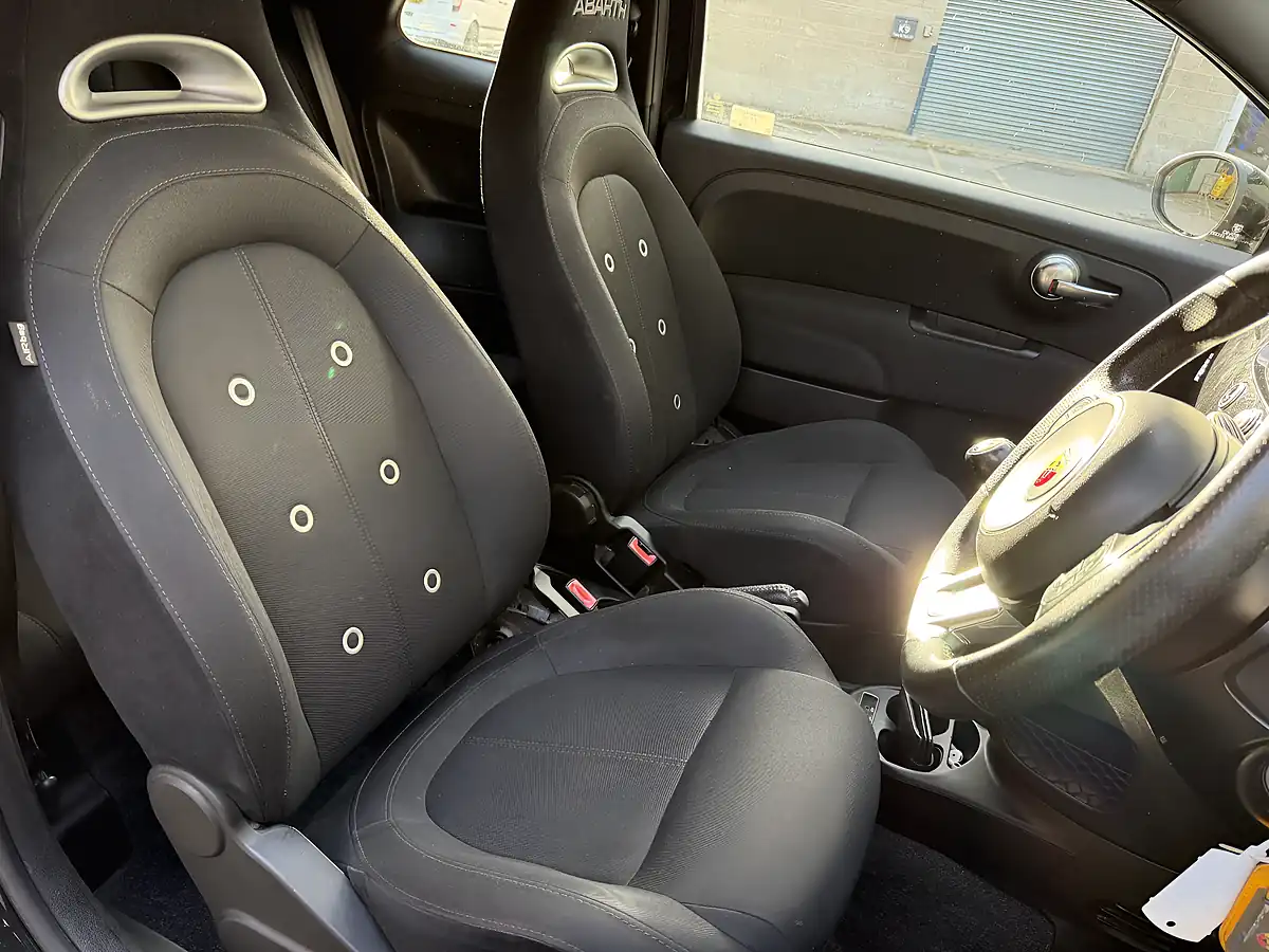Used 2018 Abarth 595 Black - Interior and Exterior details 5