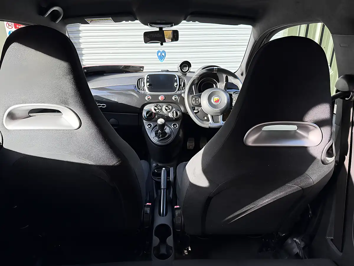 Used 2018 Abarth 595 Black - Interior and Exterior details 9
