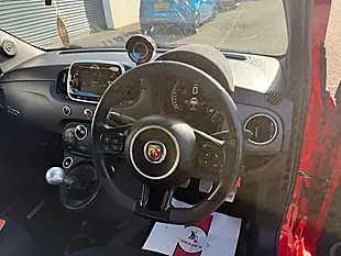Used 2018 Abarth 595 Competizione Abarth Red - Interior and Exterior details 11
