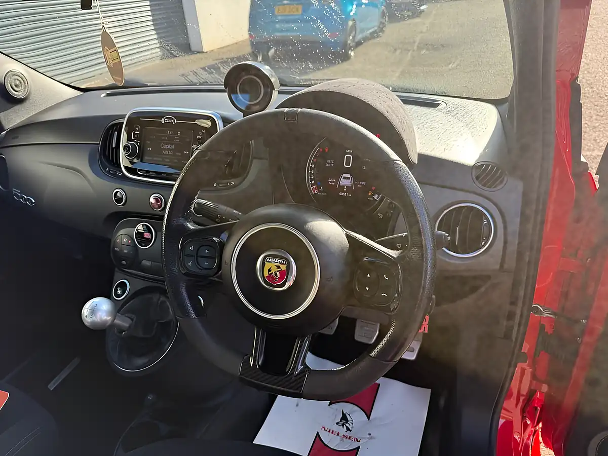 Used 2018 Abarth 595 Competizione Abarth Red - Interior and Exterior details 11
