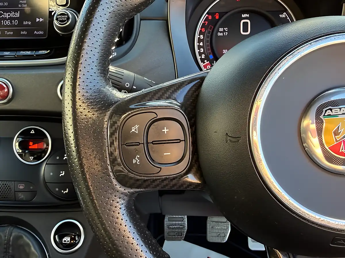 Used 2018 Abarth 595 Competizione Abarth Red - Interior and Exterior details 14