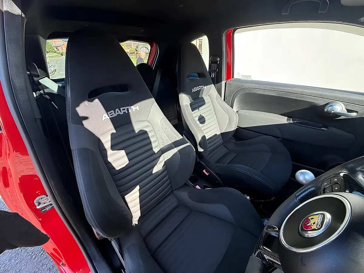 Used 2018 Abarth 595 Competizione Abarth Red - Interior and Exterior details 15