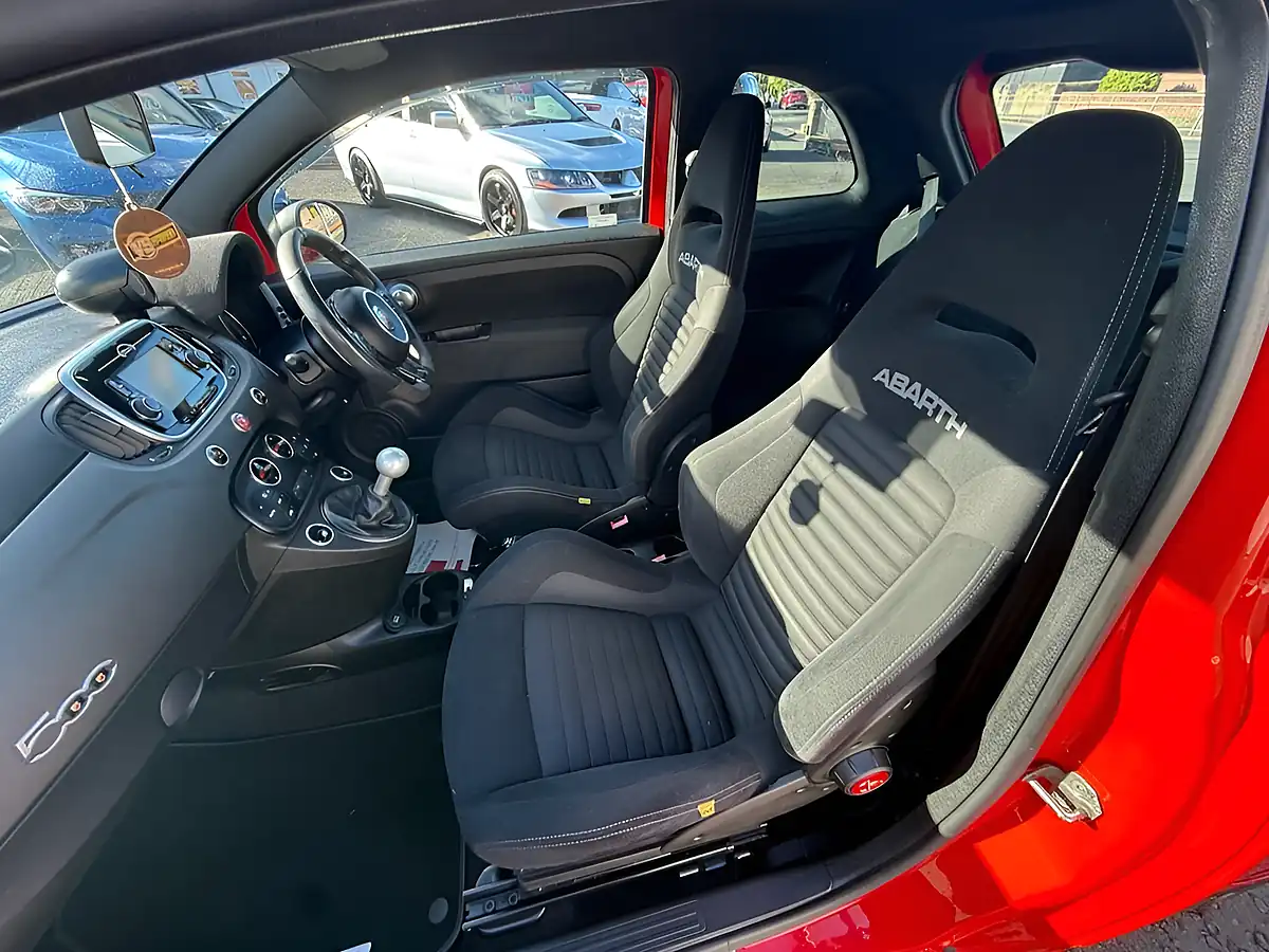Used 2018 Abarth 595 Competizione Abarth Red - Interior and Exterior details 17