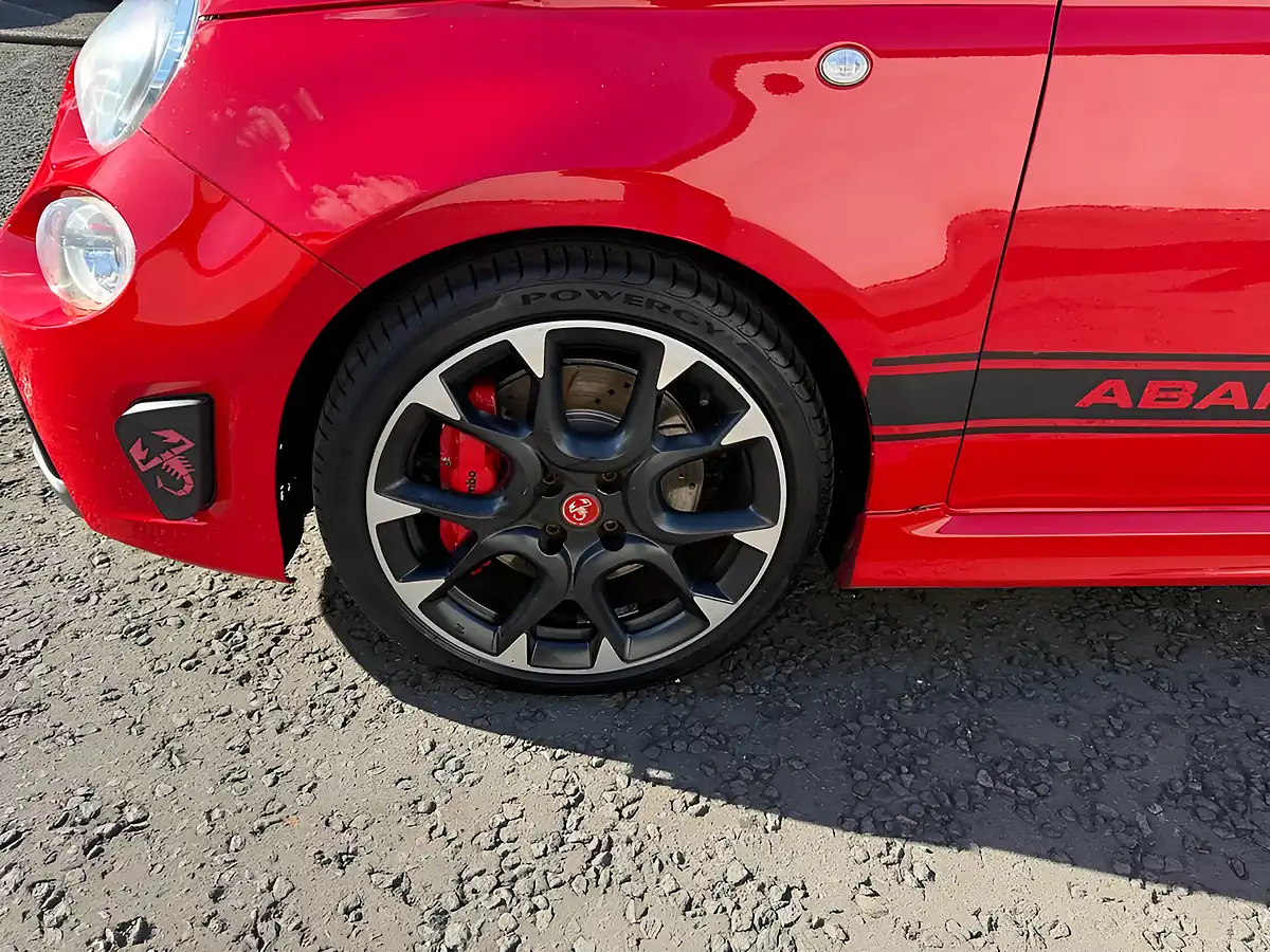 Used 2018 Abarth 595 Competizione Abarth Red - Interior and Exterior details 18