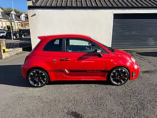 Used 2018 Abarth 595 Competizione Abarth Red - Interior and Exterior details 2