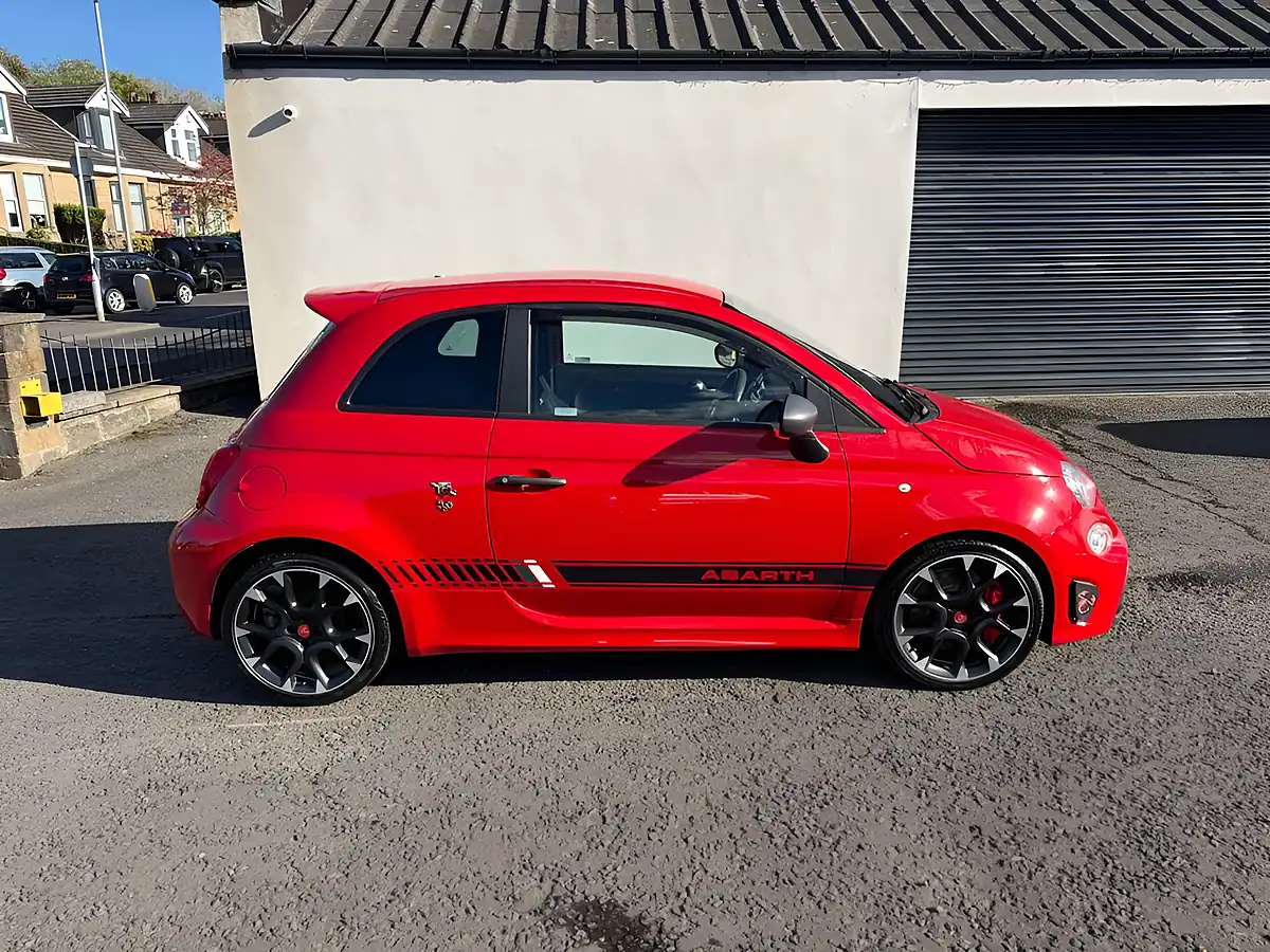 Used 2018 Abarth 595 Competizione Abarth Red - Interior and Exterior details 2