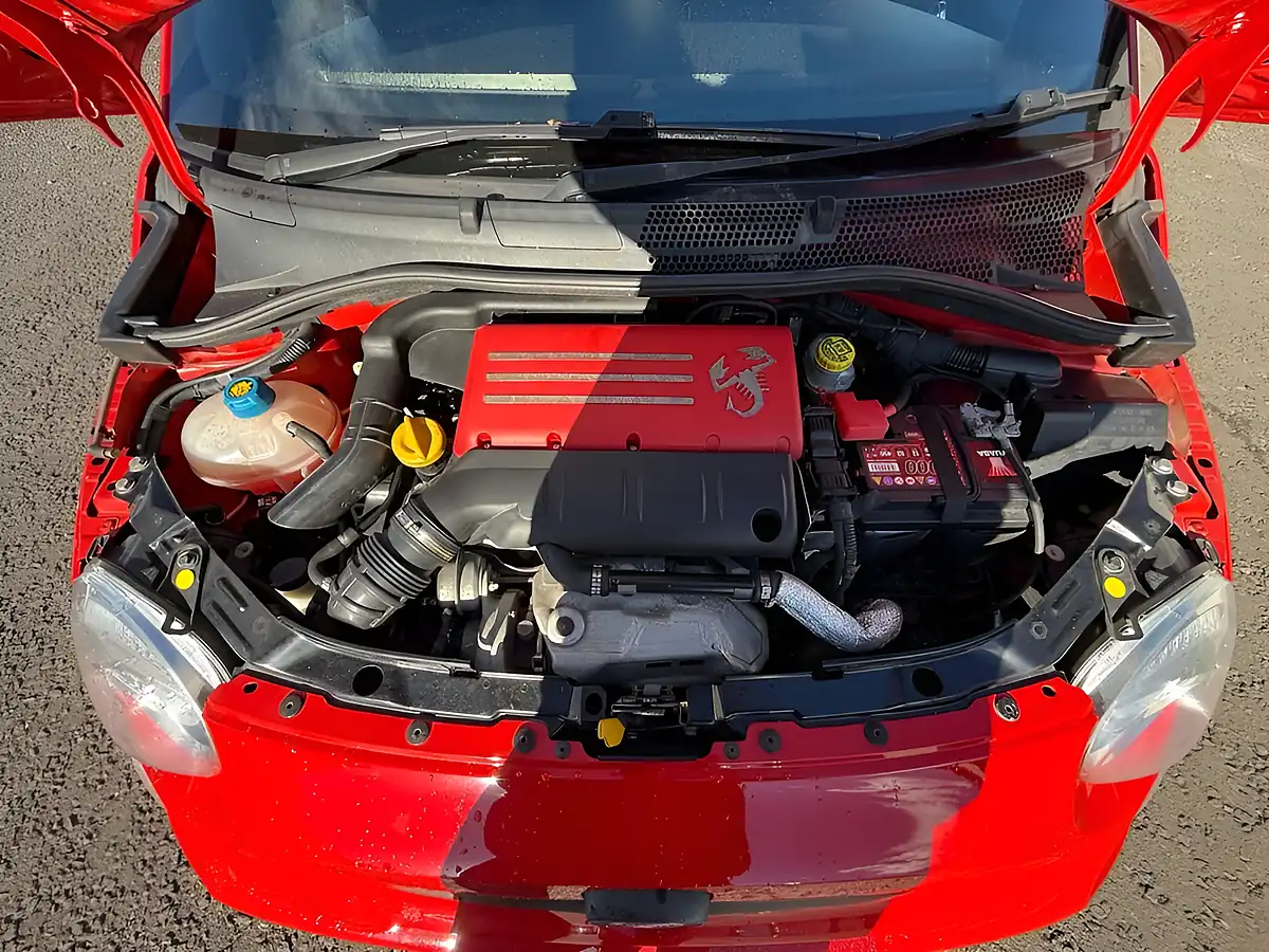 Used 2018 Abarth 595 Competizione Abarth Red - Interior and Exterior details 20