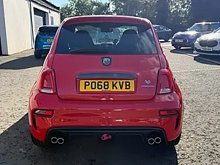 Used 2018 Abarth 595 Competizione Abarth Red - Interior and Exterior details 5