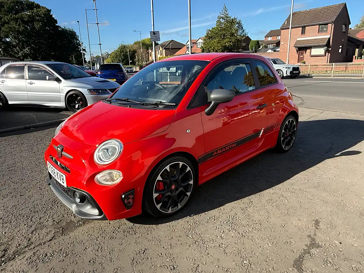 Used 2018 Abarth 595 Competizione Abarth Red - Interior and Exterior details 9