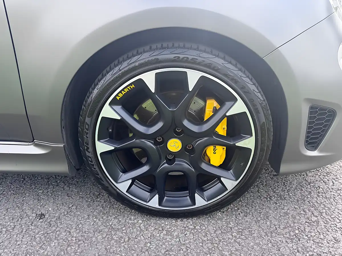 Used 2018 Abarth 595 Competizione Grey - Interior and Exterior details 11