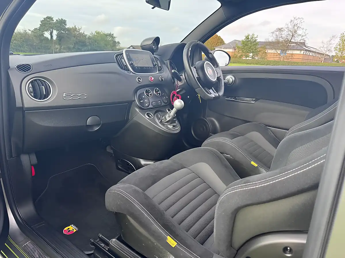 Used 2018 Abarth 595 Competizione Grey - Interior and Exterior details 12