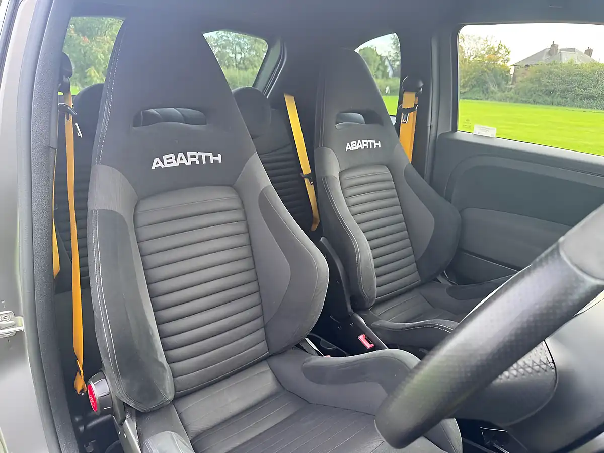 Used 2018 Abarth 595 Competizione Grey - Interior and Exterior details 13