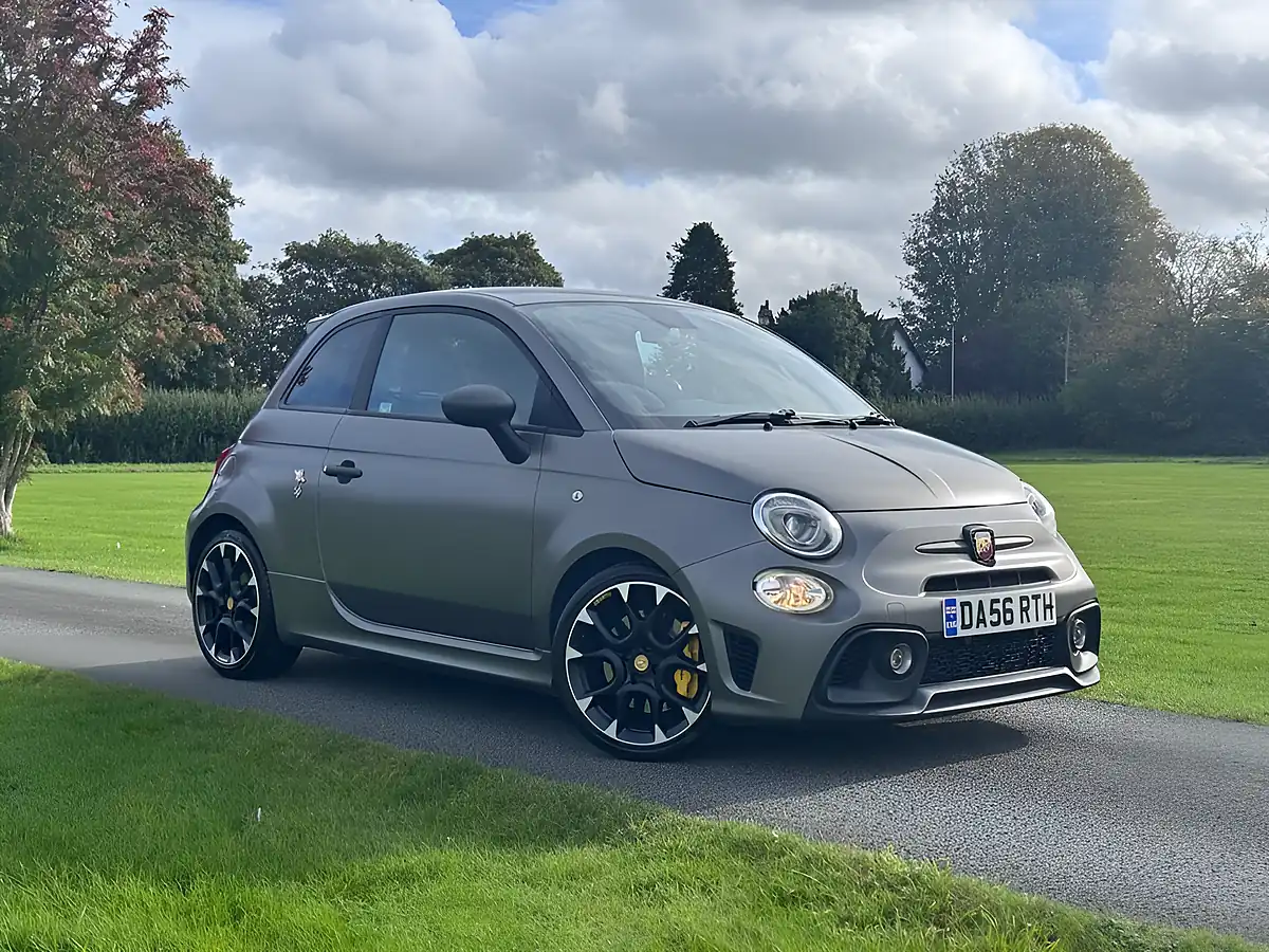 Used 2018 Abarth 595 Competizione Grey - Interior and Exterior details 2