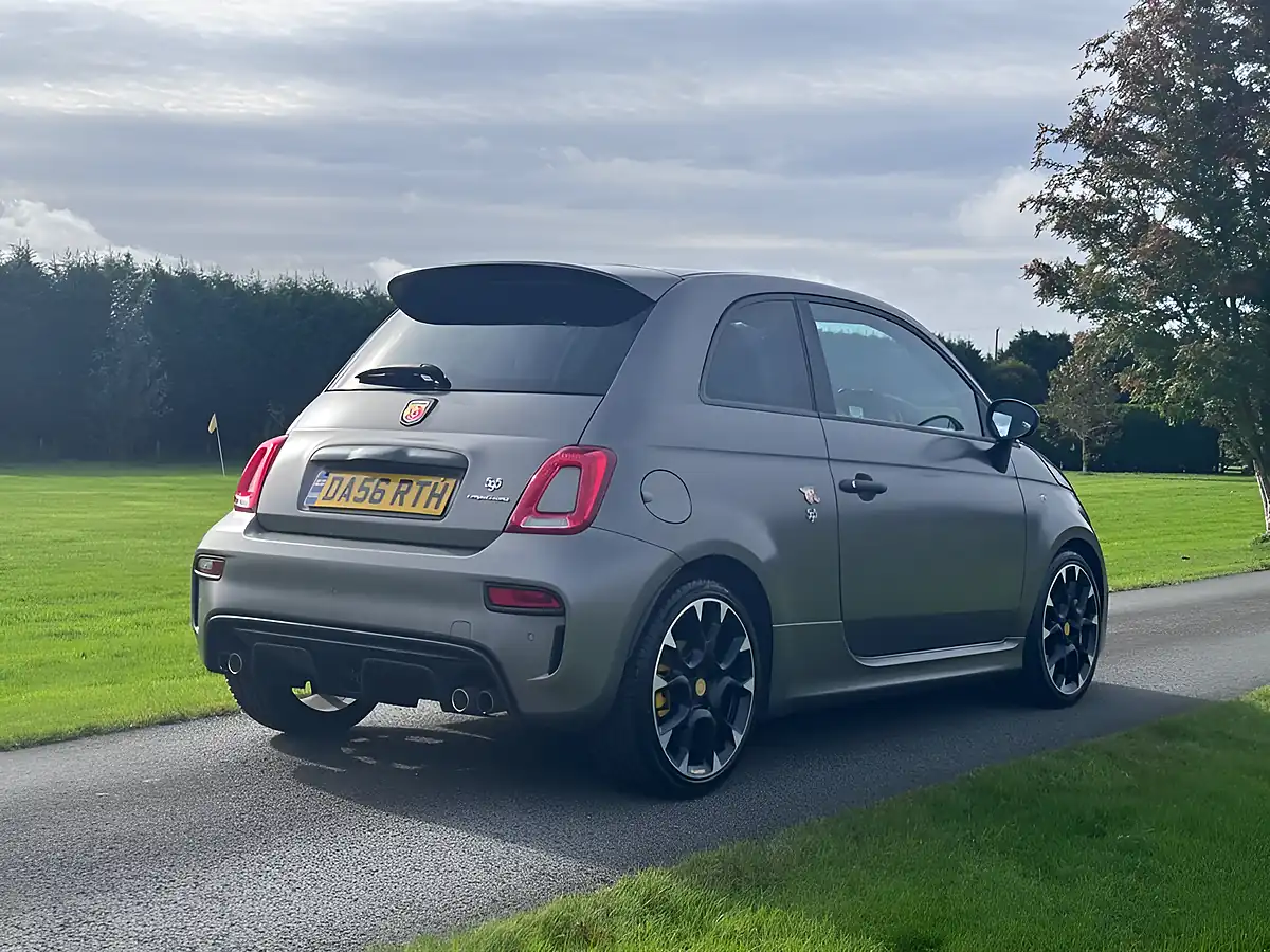 Used 2018 Abarth 595 Competizione Grey - Interior and Exterior details 4