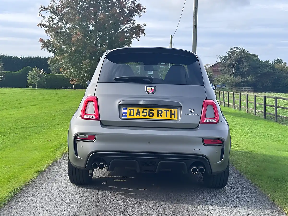 Used 2018 Abarth 595 Competizione Grey - Interior and Exterior details 5