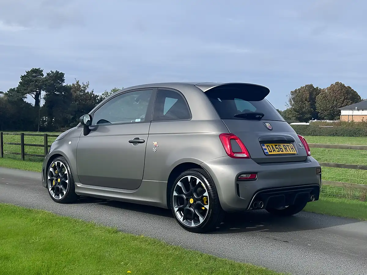 Used 2018 Abarth 595 Competizione Grey - Interior and Exterior details 6
