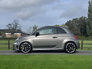 Used 2018 Abarth 595 Competizione Grey - Interior and Exterior details 7