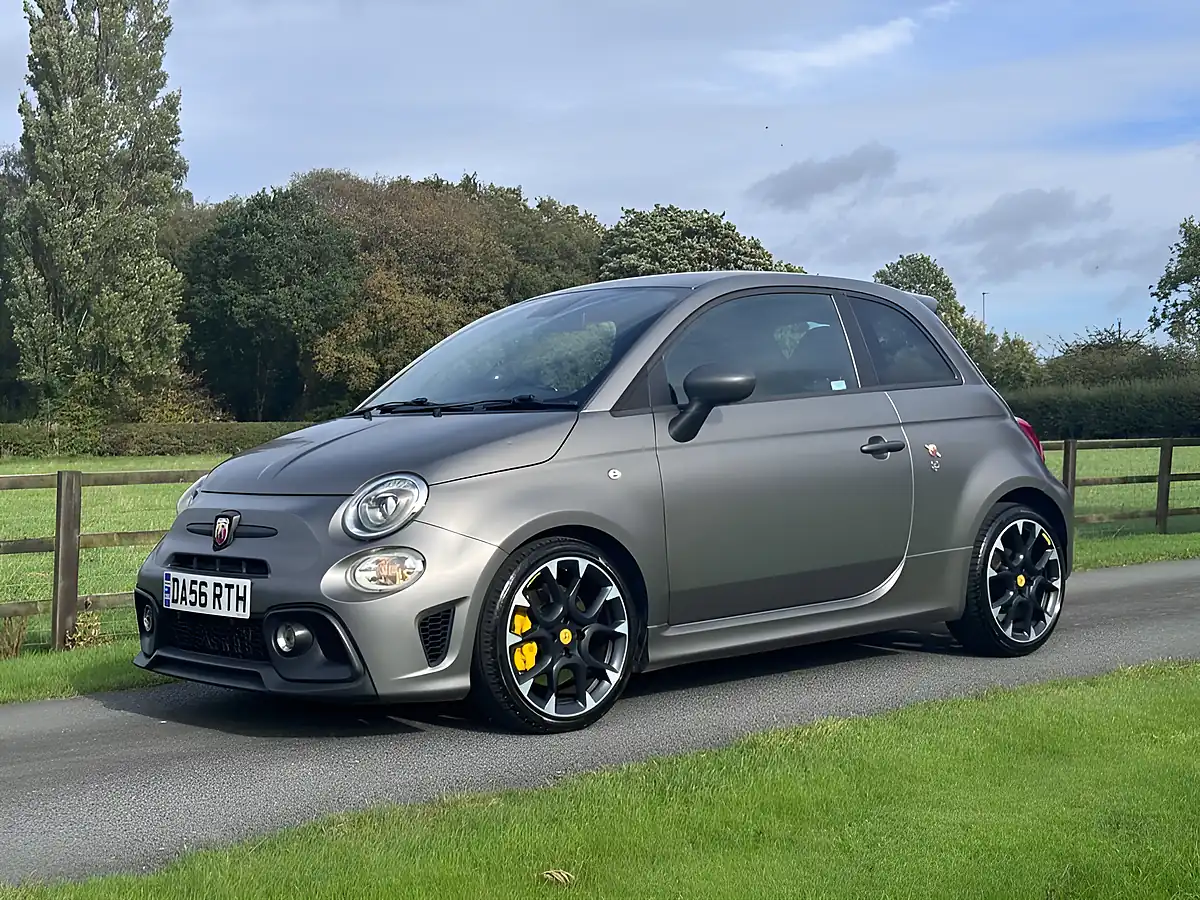 Used 2018 Abarth 595 Competizione Grey - Interior and Exterior details 8