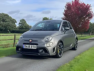 Used 2018 Abarth 595 Competizione Grey - Interior and Exterior details 9