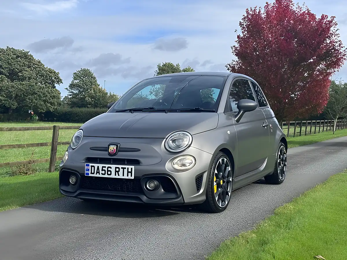 Used 2018 Abarth 595 Competizione Grey - Interior and Exterior details 9