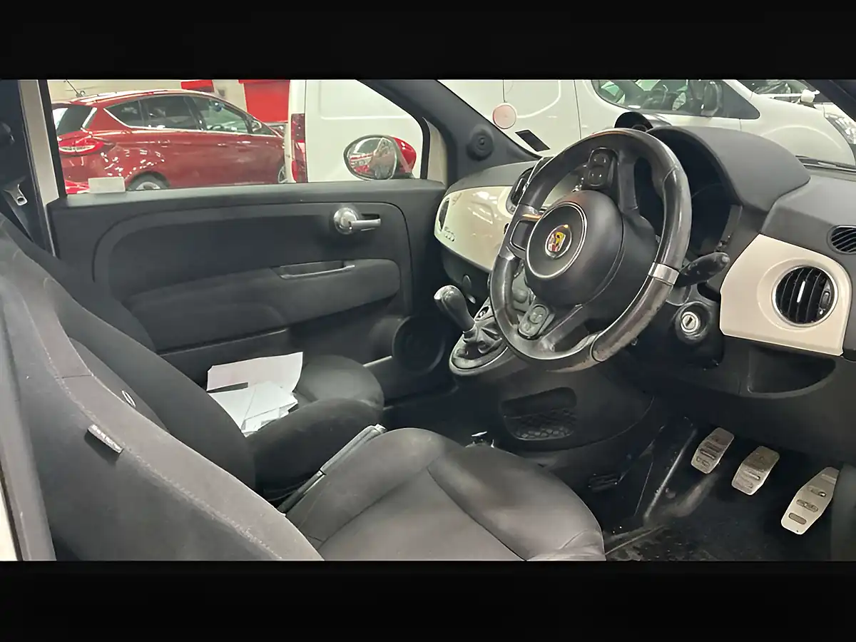 Used 2018 Abarth 595 Gara White - Interior and Exterior details 10