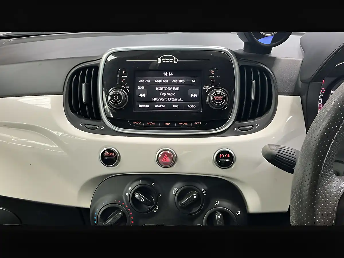 Used 2018 Abarth 595 Gara White - Interior and Exterior details 14