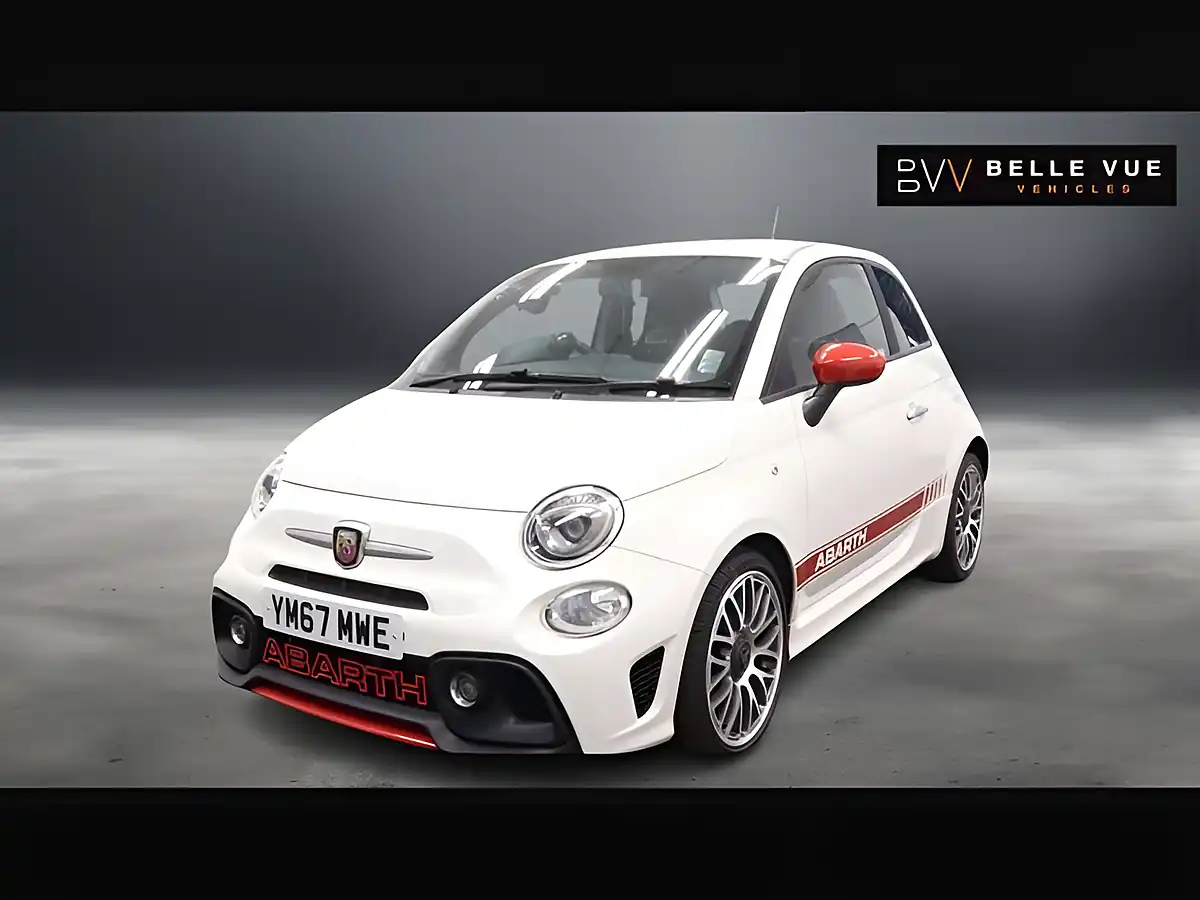 Used 2018 Abarth 595 Gara White - Interior and Exterior details 2