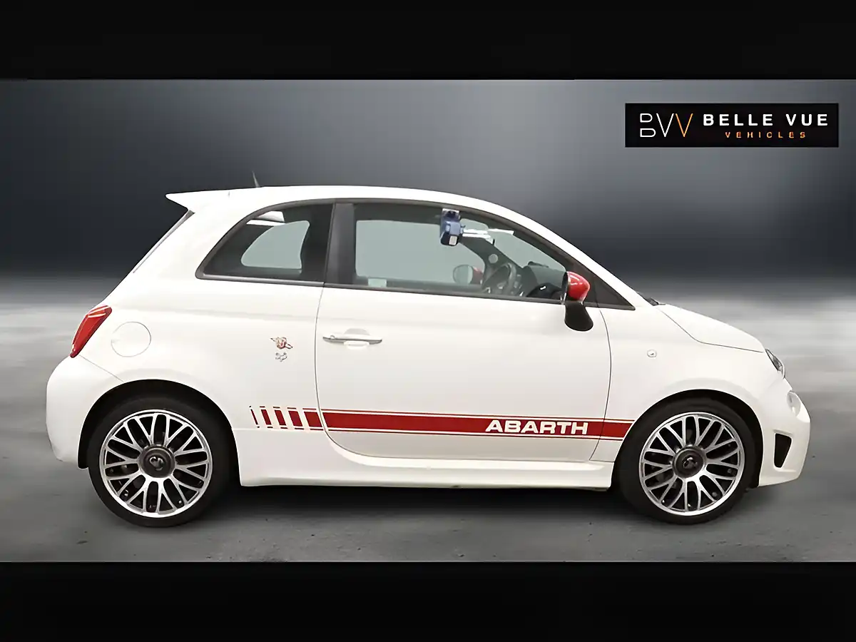 Used 2018 Abarth 595 Gara White - Interior and Exterior details 7