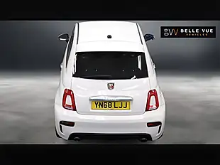 Used 2018 Abarth 595 Gara White - Interior and Exterior details 14