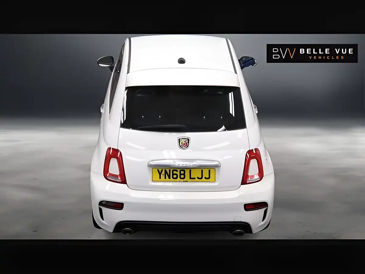 Used 2018 Abarth 595 Gara White - Interior and Exterior details 14