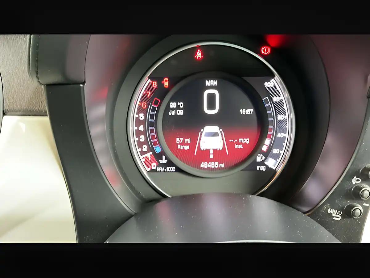 Used 2018 Abarth 595 Gara White - Interior and Exterior details 17