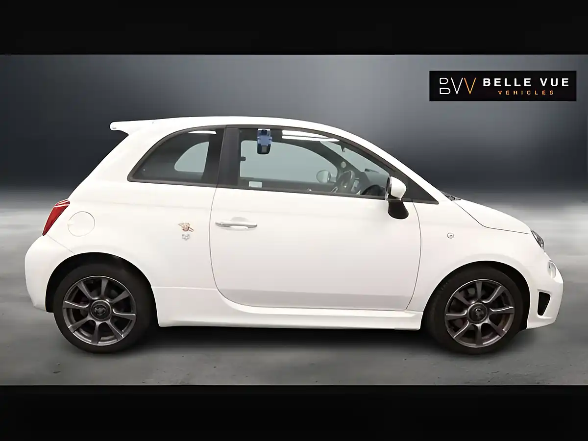 Used 2018 Abarth 595 Gara White - Interior and Exterior details 2
