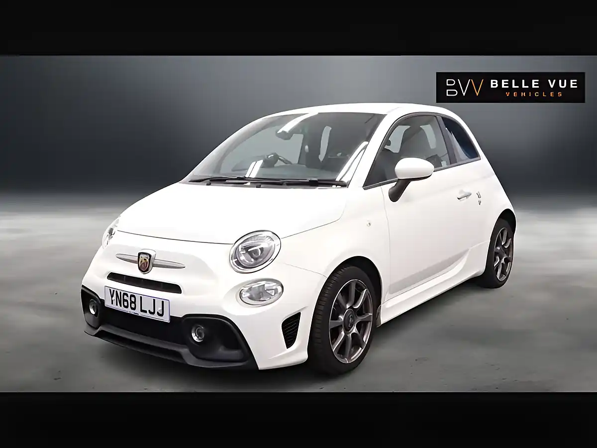 Used 2018 Abarth 595 Gara White - Interior and Exterior details 5