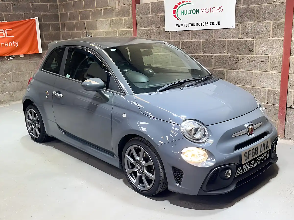 Used 2018 Abarth 595 Grey - Front View