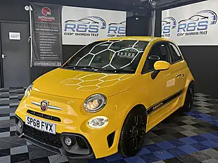 Used 2018 Abarth 595 Modena Yellow - Interior and Exterior details 15
