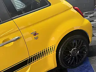 Used 2018 Abarth 595 Modena Yellow - Interior and Exterior details 16