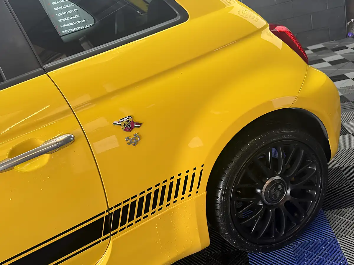 Used 2018 Abarth 595 Modena Yellow - Interior and Exterior details 16