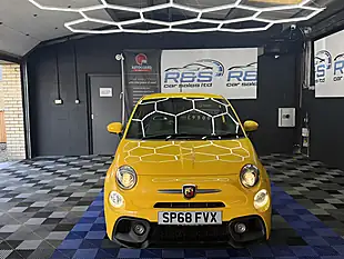 Used 2018 Abarth 595 Modena Yellow - Interior and Exterior details 4