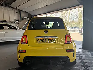 Used 2018 Abarth 595 Modena Yellow - Interior and Exterior details 8